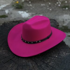 Sombrero Horma Americano Dubetina – Unisex Color Fucsia