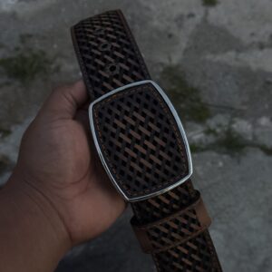 Cinto Láser Diseño - Hebilla Estilo Cuadra