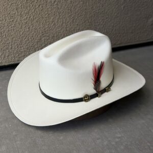 Sombrero Sinaloa Gallo 1000X - Color Hueso - Herraje Gallo