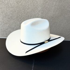 Sombrero Sinaloa Sisol Tejido 2x2 Palma - Copa Alta -  Calidad 2500X - Color Blanco